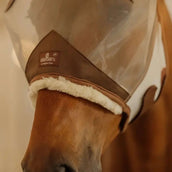 Kentucky Vliegenmasker Skin Friendly met oren Zilver Kentucky Vliegenmasker Skin Friendly met oren Zilver