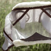 Kentucky Vliegenmasker Skin Friendly met oren Zilver Kentucky Vliegenmasker Skin Friendly met oren Zilver