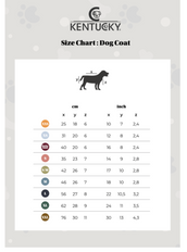 Kentucky Hondenjas Waterproof 160g Dusty Blue Kentucky Hondenjas Waterproof 160g Dusty Blue