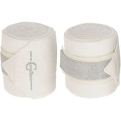 Covalliero Fleece Bandages Empara 4-pack Wit Covalliero Fleece Bandages Empara 4-pack Wit