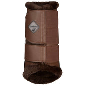 LeMieux Beenbeschermers Brushing Fleece Bruin/Bruin LeMieux Beenbeschermers Brushing Fleece Bruin/Bruin
