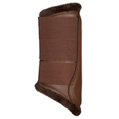 LeMieux Beenbeschermers Brushing Fleece Bruin/Bruin LeMieux Beenbeschermers Brushing Fleece Bruin/Bruin