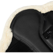 LeMieux Brushing Boots Fleece Edge Mesh Zwart/Naturel LeMieux Brushing Boots Fleece Edge Mesh Zwart/Naturel