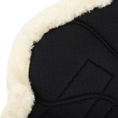 LeMieux Brushing Boots Fleece Edge Mesh Zwart/Naturel LeMieux Brushing Boots Fleece Edge Mesh Zwart/Naturel