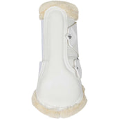 LeMieux Brushing Boots Fleece Edge Mesh Wit/Naturel LeMieux Brushing Boots Fleece Edge Mesh Wit/Naturel