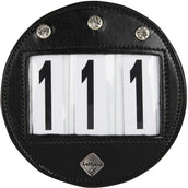 LeMieux Startnummers Diamante Rond Zwart LeMieux Startnummers Diamante Rond Zwart