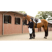 LeMieux Zadeldekje Crystal Suede Close Contact Wit LeMieux Zadeldekje Crystal Suede Close Contact Wit