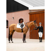 LeMieux Zadeldekje Crystal Suede Close Contact Wit LeMieux Zadeldekje Crystal Suede Close Contact Wit