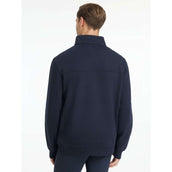 LeMieux Sweater Quarter Neck Heren Navy LeMieux Sweater Quarter Neck Heren Navy