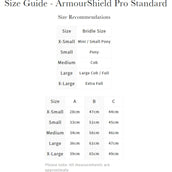 LeMieux Vliegenmasker Amour Shield Pro zonder Oren Navy LeMieux Vliegenmasker Amour Shield Pro zonder Oren Navy