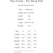 LeMieux Vliegenmasker Amour Shield Pro Oren & Neus Navy LeMieux Vliegenmasker Amour Shield Pro Oren & Neus Navy