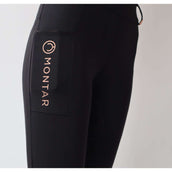 Montar Rijlegging Michelle Rosegold Logo Zwart Montar Rijlegging Michelle Rosegold Logo Zwart