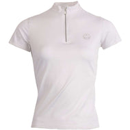 Montar Poloshirt Everly Crystal Logo Wit Montar Poloshirt Everly Crystal Logo Wit