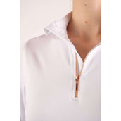 Montar Shirt Everly Rosegold Lange Mouwen Wit Montar Shirt Everly Rosegold Lange Mouwen Wit