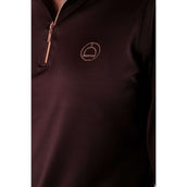 Montar Shirt Everly Rosegold Lange Mouwen Bruin Montar Shirt Everly Rosegold Lange Mouwen Bruin