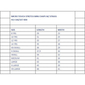 Norton Chaps Strass Zwart Norton Chaps Strass Zwart