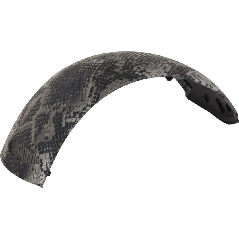 OneK Top Panel Defender Convertible Snake Leder Zwart OneK Top Panel Defender Convertible Snake Leder Zwart