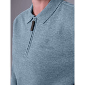 PS of Sweden Poloshirt Olivia Blue Melange PS of Sweden Poloshirt Olivia Blue Melange