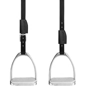 Passier Stijgbeugelriemen Velvet Touch Mono Zwart Passier Stijgbeugelriemen Velvet Touch Mono Zwart