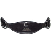 Equiline Dressuursingel Anatomisch met Elastiek Zwart Equiline Dressuursingel Anatomisch met Elastiek Zwart