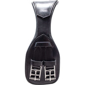 Equiline Dressuursingel Anatomisch met Elastiek Zwart Equiline Dressuursingel Anatomisch met Elastiek Zwart