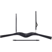 Equiline Kopstuk Light Anatomisch 3 Tie Zwart Equiline Kopstuk Light Anatomisch 3 Tie Zwart