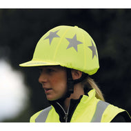 Equi-Flector by Shires Cap Cover Team Yellow Equi-Flector by Shires Cap Cover Team Yellow