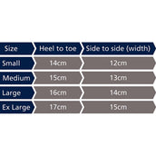 Shires Hoefschoen Rubber Blue Shires Hoefschoen Rubber Blue