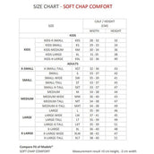 Suedwind Chaps Comfort Soft Back Zip Zwart Suedwind Chaps Comfort Soft Back Zip Zwart