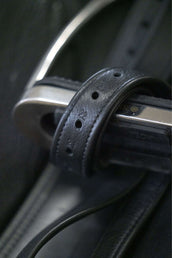 Schockemöhle Stijgbeugelriemen Colorado Soft Zwart/Zilver Schockemöhle Stijgbeugelriemen Colorado Soft Zwart/Zilver