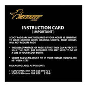 Scoot Boots Pads Zwart Scoot Boots Pads Zwart