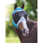 Shires Vliegenmasker met Ooruitsparing Teal Shires Vliegenmasker met Ooruitsparing Teal