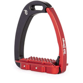 Tech Stirrups Stijgbeugels Venice Children Zwart/Rood Tech Stirrups Stijgbeugels Venice Children Zwart/Rood