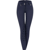 ELT Rijbroek Micro Sport High Waist Silicoon Nightblue ELT Rijbroek Micro Sport High Waist Silicoon Nightblue