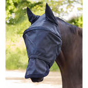 Waldhausen Vliegenmasker Premium Space met Oren en Neus Zwart Waldhausen Vliegenmasker Premium Space met Oren en Neus Zwart