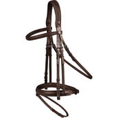 Waldhausen Trenshoofdstel X-Line Supersoft Engels Gecombineerd Bruin Waldhausen Trenshoofdstel X-Line Supersoft Engels Gecombineerd Bruin