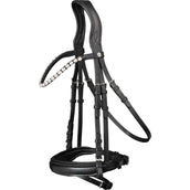 Waldhausen Trenshoofdstel X-Line Beauty Engels Gecombineerd Zwart Waldhausen Trenshoofdstel X-Line Beauty Engels Gecombineerd Zwart