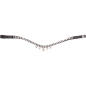 Waldhausen Frontriem X-Line Diadem Zwart/Wit Waldhausen Frontriem X-Line Diadem Zwart/Wit