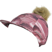 WeatherBeeta Hat Silk Swirl Marble Burgundy WeatherBeeta Hat Silk Swirl Marble Burgundy