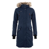 WHIS Lange Jas Coach Warmte Element Dark Navy WHIS Lange Jas Coach Warmte Element Dark Navy