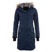 WHIS Lange Jas Coach Warmte Element Dark Navy WHIS Lange Jas Coach Warmte Element Dark Navy