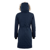 WHIS Lange Jas Coach Warmte Element Dark Navy WHIS Lange Jas Coach Warmte Element Dark Navy