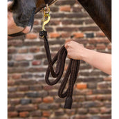 Waldhausen Halstertouw Royal met Musketonhaak Bruin Waldhausen Halstertouw Royal met Musketonhaak Bruin