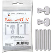 Waldhausen Veiligheidssluiting Safe-Gum Zilvergrijs Waldhausen Veiligheidssluiting Safe-Gum Zilvergrijs