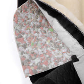 Werner Christ Westernpad Sheepskin 30mm Zwart/Naturel Werner Christ Westernpad Sheepskin 30mm Zwart/Naturel