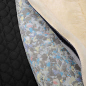 Werner Christ Zadeldekje Champ voor Iberica Bareback Pad Zwart/Naturel Werner Christ Zadeldekje Champ voor Iberica Bareback Pad Zwart/Naturel