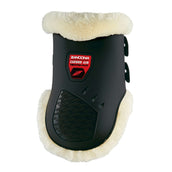 Zandona Strijklappen Carbon Air Techno Fur Fetlock Zwart Zandona Strijklappen Carbon Air Techno Fur Fetlock Zwart