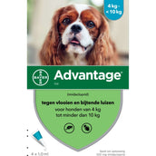 Advantage 100 Spot-on Hond 4-10kg Advantage 100 Spot-on Hond 4-10kg