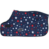 HB Harry & Hector Fleece deken Star Blauw HB Harry & Hector Fleece deken Star Blauw