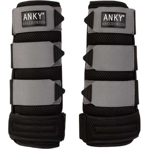ANKY 3-in-1 Beenbeschermer 3D Mesh Black/Steel Grey ANKY 3-in-1 Beenbeschermer 3D Mesh Black/Steel Grey